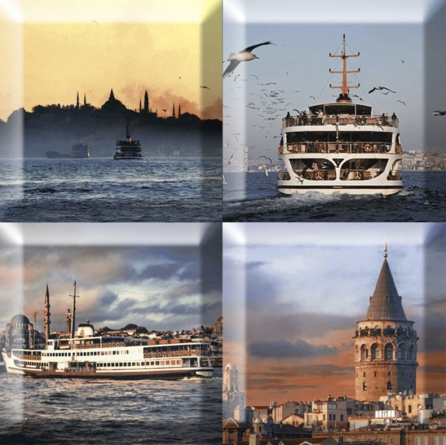 Seramiksan Serena Mat İstanbul Motif Duvar Seramiği Rektifiyesiz Mat F13800352