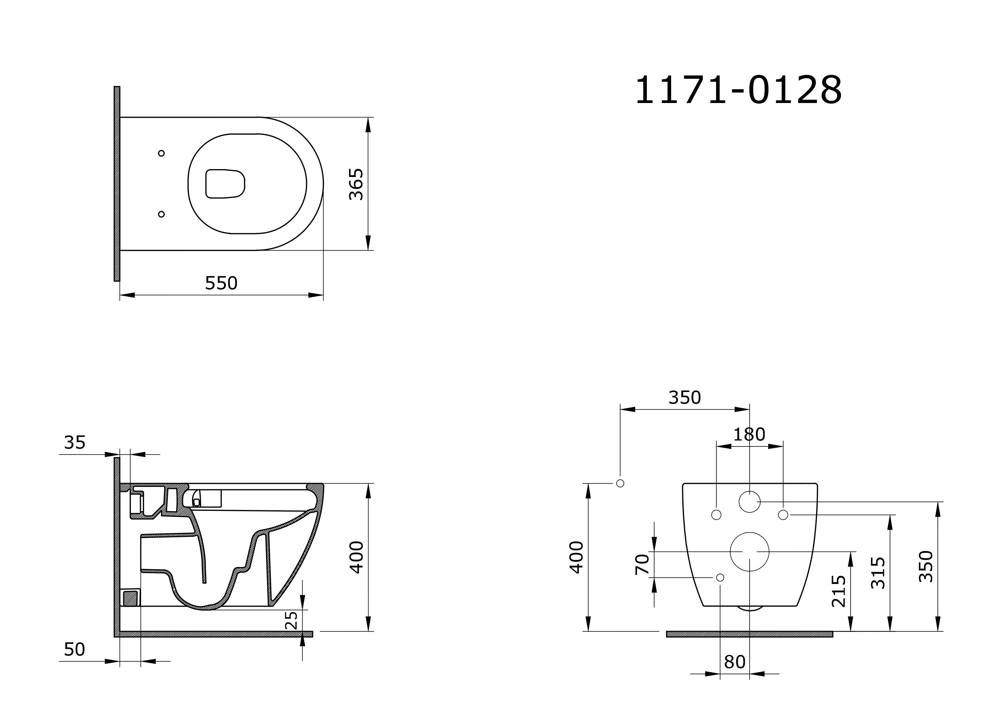 Bocchi Pure S Soft Close Kapaklı Speciale Jet Flush Asma Klozet 11710010128