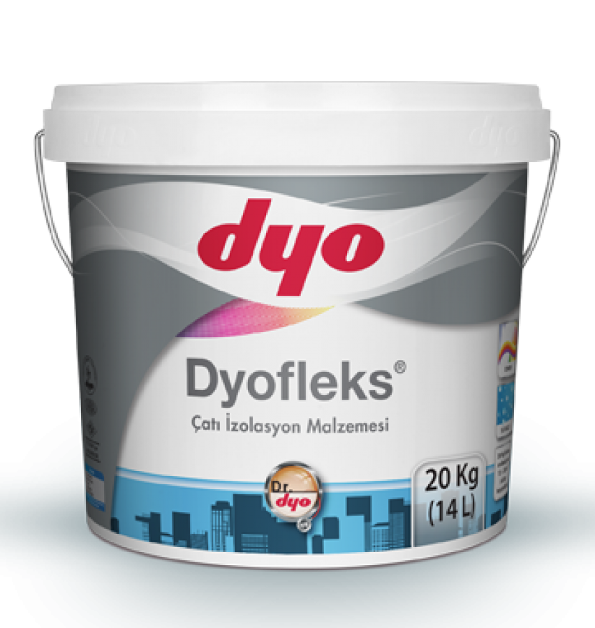 Dyofleks Su Bazlı Dış Cephe Boyası 2,5 KG