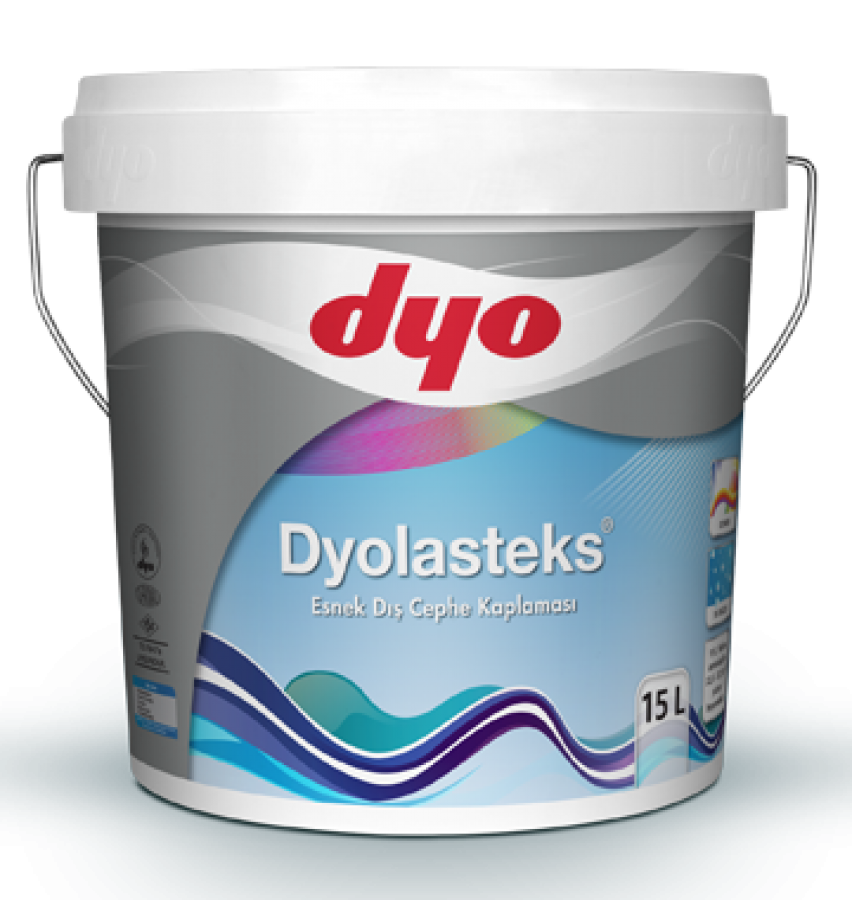 Dyolasteks Su Bazlı Dış Cephe Boyası 15 KG