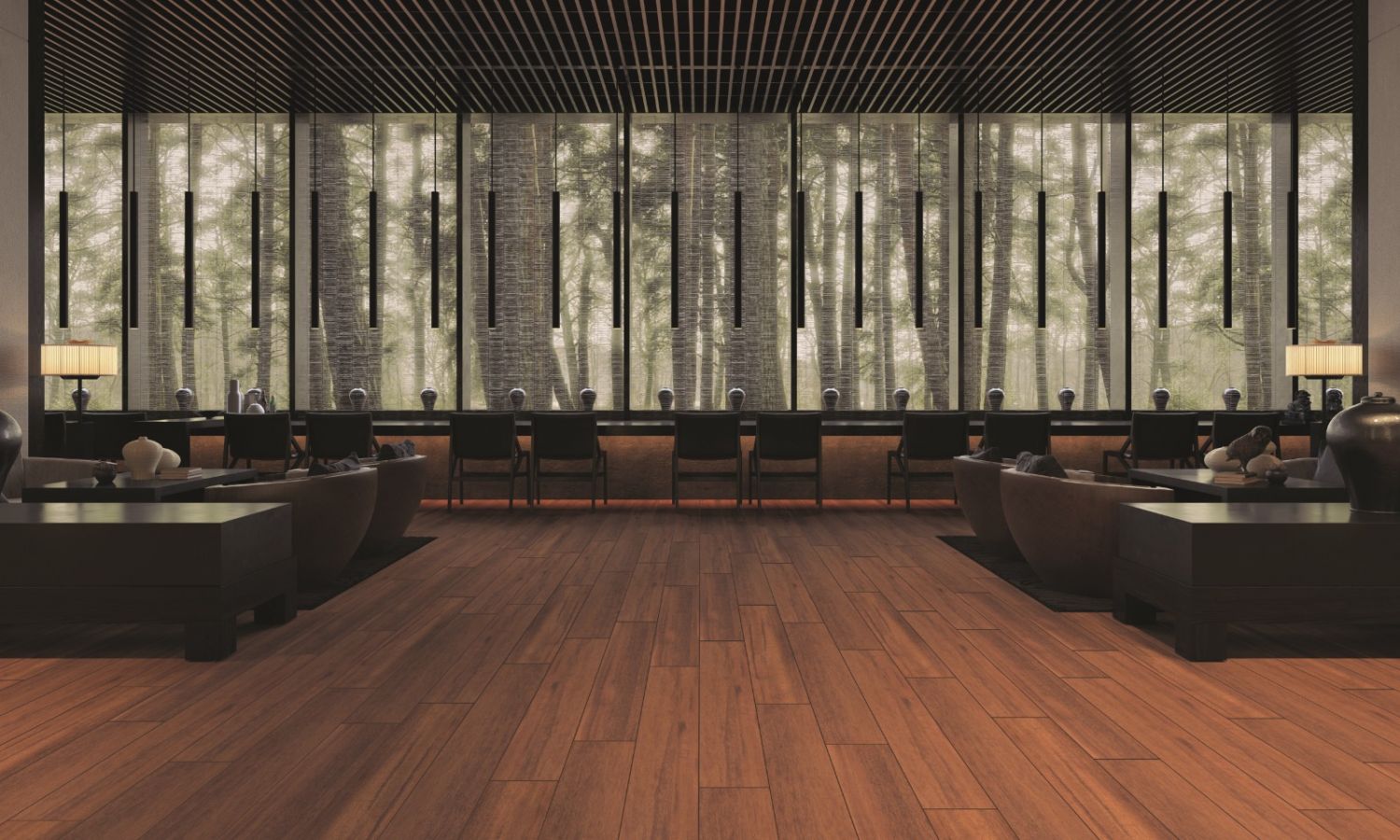 ArtFloor Natural Jakarta Merbau Laminat Parke - AN003